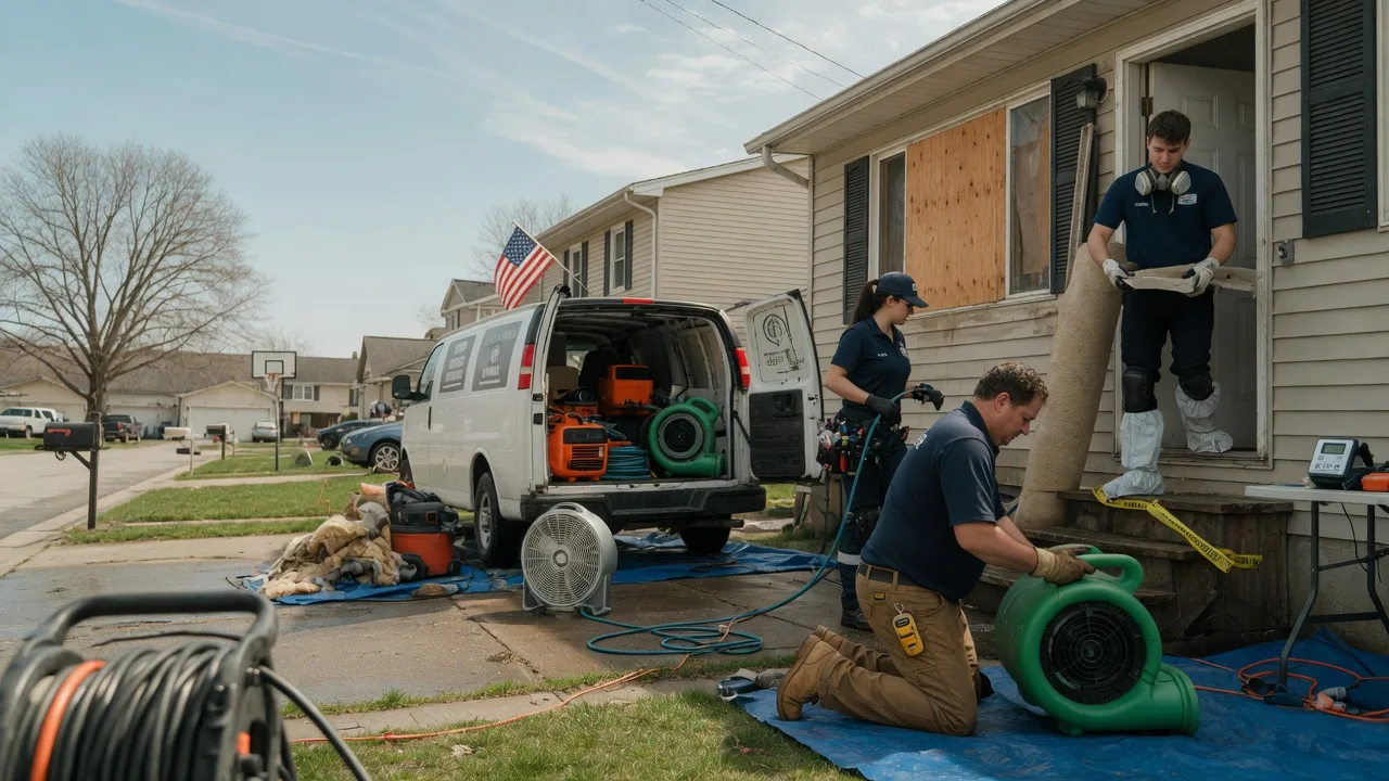 Water Damage Restoration in Tecumseh, MI near me